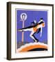 Art Deco Couple in the Street-null-Framed Giclee Print