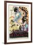 Art Deco Dance Poster-null-Framed Art Print