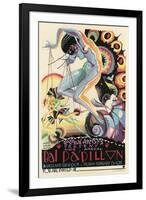 Art Deco Dance Poster-null-Framed Art Print