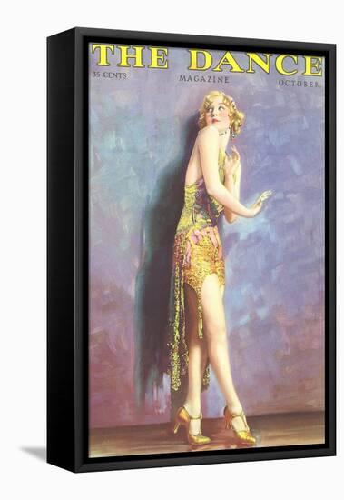 Art Deco Dancer-null-Framed Stretched Canvas