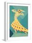 Art Deco Dancer-null-Framed Art Print