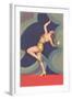 Art Deco Dancer-null-Framed Art Print