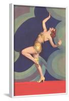 Art Deco Dancer-null-Framed Art Print