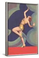 Art Deco Dancer-null-Framed Art Print