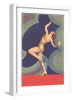 Art Deco Dancer-null-Framed Art Print