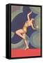 Art Deco Dancer-null-Framed Stretched Canvas