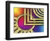 Art Deco Design 24A-Art Deco Designs-Framed Giclee Print