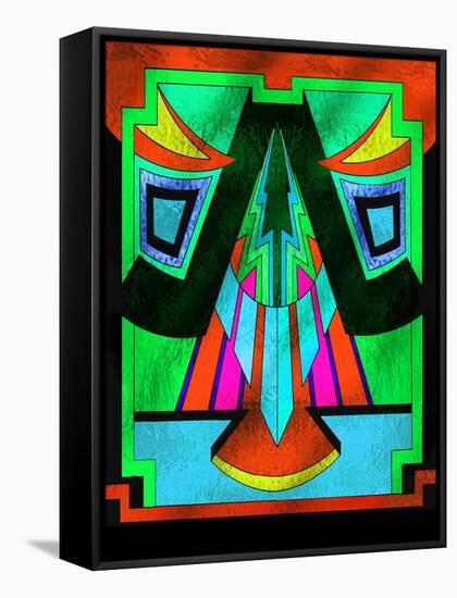 Art Deco Design 6-Art Deco Designs-Framed Stretched Canvas