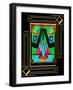 Art Deco Design 6B-Art Deco Designs-Framed Giclee Print