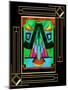 Art Deco Design 6B-Art Deco Designs-Mounted Giclee Print