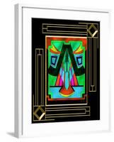 Art Deco Design 6B-Art Deco Designs-Framed Giclee Print