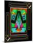 Art Deco Design 6B-Art Deco Designs-Mounted Giclee Print