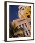 Art Deco Design of Cavalier Hotel, South Beach, Miami, Florida, USA-Nancy & Steve Ross-Framed Photographic Print