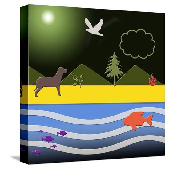 Stretched Canvas Print, , large
