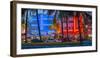 Art Deco District, Ocean Drive, South Beach, Miami Beach, Miami, Florida, USA-Gavin Hellier-Framed Photographic Print