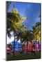 Art Deco District, Ocean Drive, South Beach, Miami Beach, Miami, Florida, USA-Gavin Hellier-Mounted Photographic Print