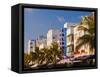 Art Deco District of South Beach, Miami Beach, Florida-Adam Jones-Framed Stretched Canvas