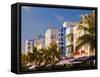 Art Deco District of South Beach, Miami Beach, Florida-Adam Jones-Framed Stretched Canvas