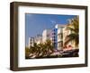 Art Deco District of South Beach, Miami Beach, Florida-Adam Jones-Framed Photographic Print