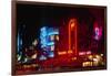 Art Deco District, South Beach, Miami-George Oze-Framed Premium Photographic Print