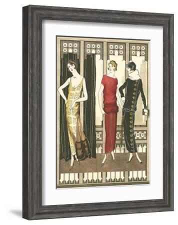 Art Deco Elegance I--Framed Art Print