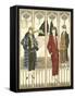 Art Deco Elegance III-Vision Studio-Framed Stretched Canvas