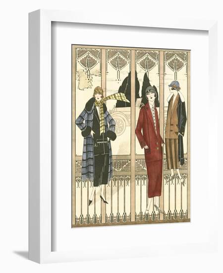 Art Deco Elegance III-Vision Studio-Framed Art Print