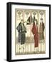 Art Deco Elegance III-Vision Studio-Framed Art Print