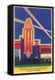 Art Deco Entrance, Chicago World's Fair-null-Framed Stretched Canvas