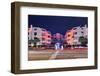 Art Deco Facades at Collins Avenue, Miami South Beach, Art Deco District, Florida, Usa-Axel Schmies-Framed Photographic Print