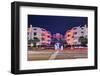 Art Deco Facades at Collins Avenue, Miami South Beach, Art Deco District, Florida, Usa-Axel Schmies-Framed Photographic Print