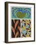 Art Deco Florals VI-Baxter Mill Archive-Framed Art Print