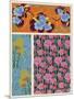 Art Deco Florals VII-Baxter Mill Archive-Mounted Art Print