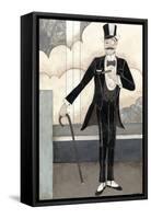 Art Deco Gentleman-Megan Meagher-Framed Stretched Canvas