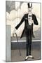 Art Deco Gentleman-Megan Meagher-Mounted Art Print