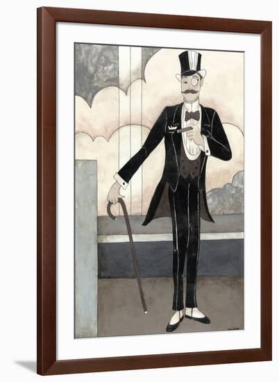 Art Deco Gentleman-Megan Meagher-Framed Art Print