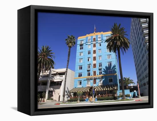 Art Deco, Georgian Hotel, Ocean Avenue, Santa Monica, California-Wendy Connett-Framed Stretched Canvas