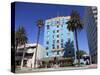Art Deco, Georgian Hotel, Ocean Avenue, Santa Monica, California-Wendy Connett-Stretched Canvas