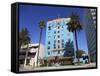 Art Deco, Georgian Hotel, Ocean Avenue, Santa Monica, California-Wendy Connett-Framed Stretched Canvas
