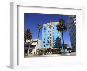 Art Deco, Georgian Hotel, Ocean Avenue, Santa Monica, California-Wendy Connett-Framed Photographic Print