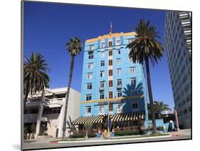 Art Deco, Georgian Hotel, Ocean Avenue, Santa Monica, California-Wendy Connett-Mounted Photographic Print
