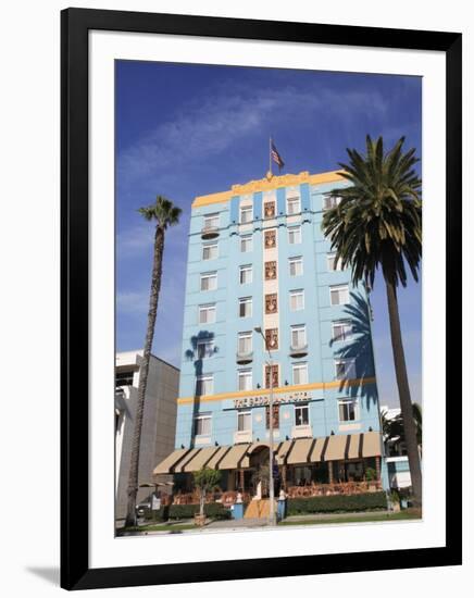 Art Deco, Georgian Hotel, Ocean Avenue, Santa Monica, Los Angeles-Wendy Connett-Framed Photographic Print