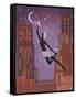 Art Deco Gliding-Judy Mastrangelo-Framed Stretched Canvas