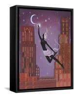 Art Deco Gliding-Judy Mastrangelo-Framed Stretched Canvas