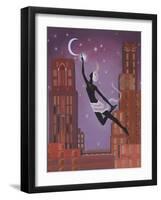 Art Deco Gliding-Judy Mastrangelo-Framed Giclee Print