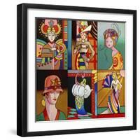 Art Deco Ladies 8-Howie Green-Framed Giclee Print