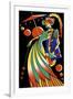 Art Deco Lady 4-Howie Green-Framed Giclee Print