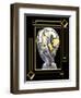 Art Deco Lamp Frame 3-Art Deco Designs-Framed Giclee Print