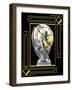 Art Deco Lamp Frame 3-Art Deco Designs-Framed Giclee Print