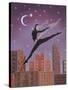 Art Deco Leap-Judy Mastrangelo-Stretched Canvas